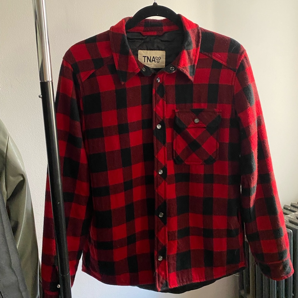 Quilted Buffalo Plaid Jacket from Aritzia